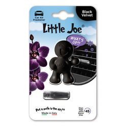 Odświeżacz samochodowy Little Joe OK 3D Black Velvet - czarny